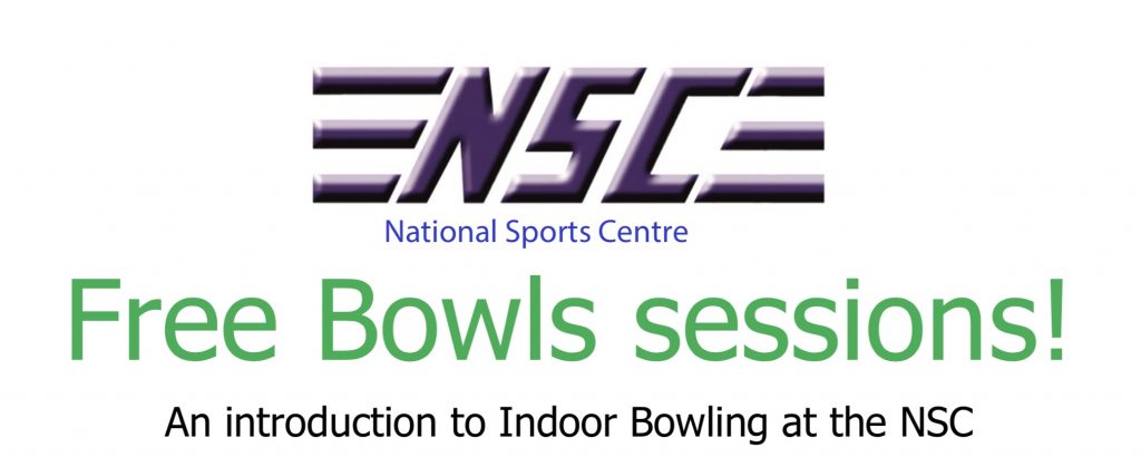 Notice of the NSC come and try sessions for indoor bowling